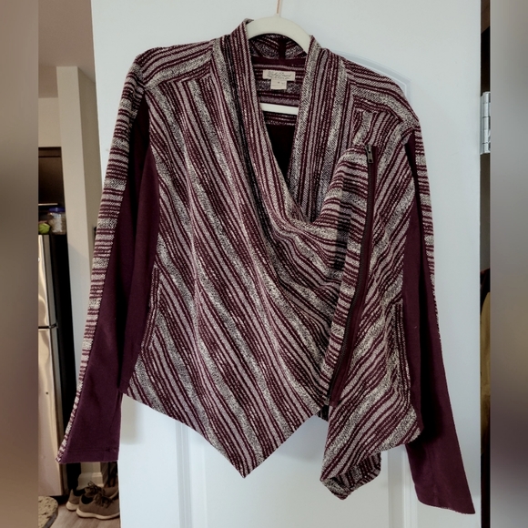 Lucky Brand Asymmetrical Zip Jacket - Picture 1 of 5
